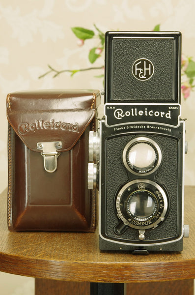 SUPERB! 1936 Rolleicord, FRESHLY SERVICED! - Frank & Heidecke- Petrakla Classic Cameras