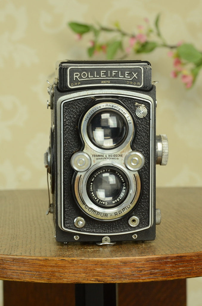 1937 Rolleiflex Automat, Freshly Serviced, CLA’d - Frank & Heidecke- Petrakla Classic Cameras