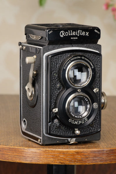 Superb! 1937 Old Standard Rolleiflex, Freshly Serviced, CLA’d - Frank & Heidecke- Petrakla Classic Cameras