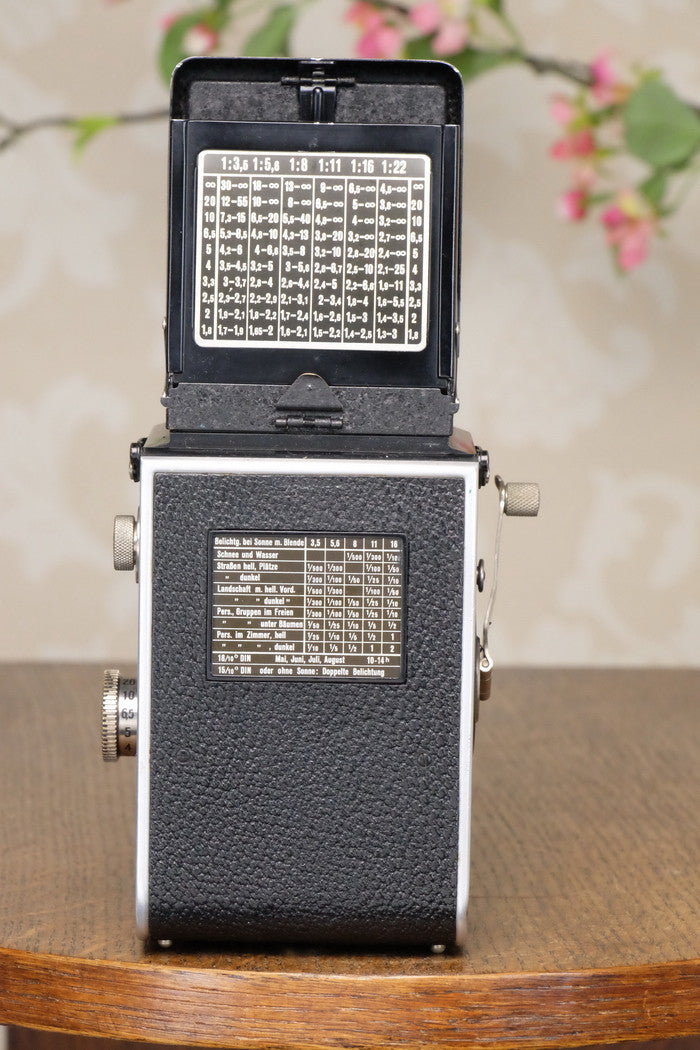 Superb! 1937 Old Standard Rolleiflex, Freshly Serviced, CLA’d - Frank & Heidecke- Petrakla Classic Cameras