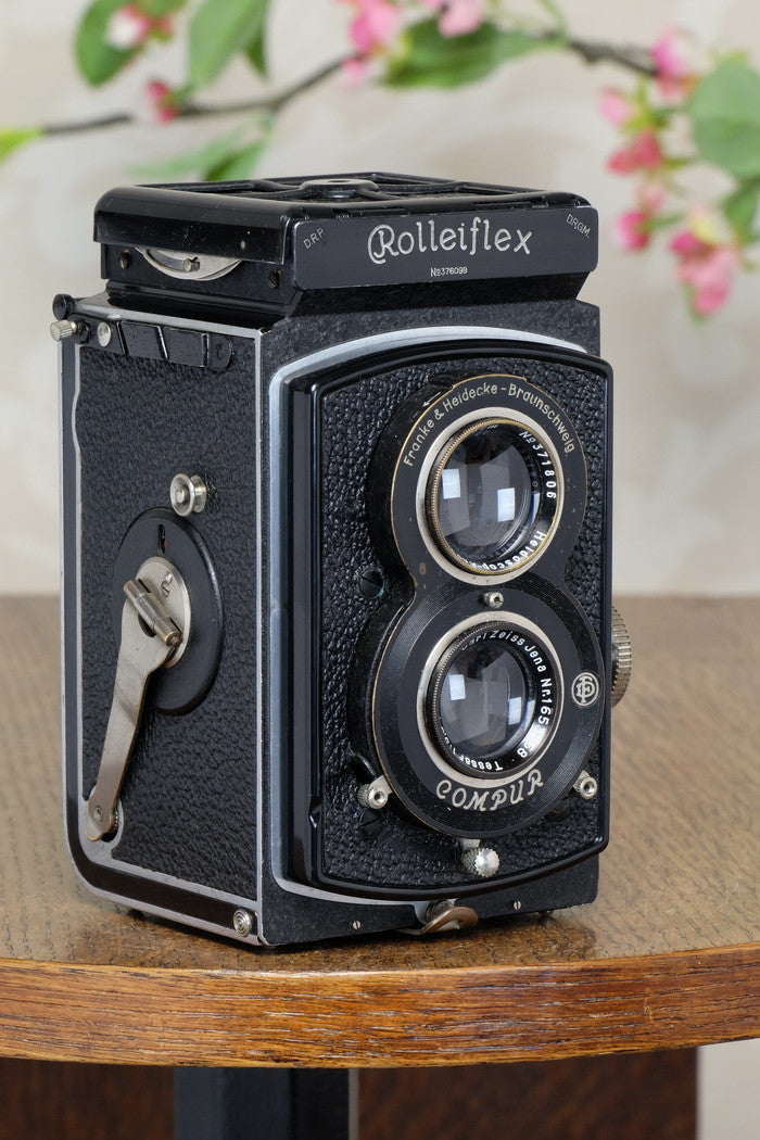 Superb! 1935 Old Standard Rolleiflex, Freshly Serviced, CLA’d - Frank & Heidecke- Petrakla Classic Cameras