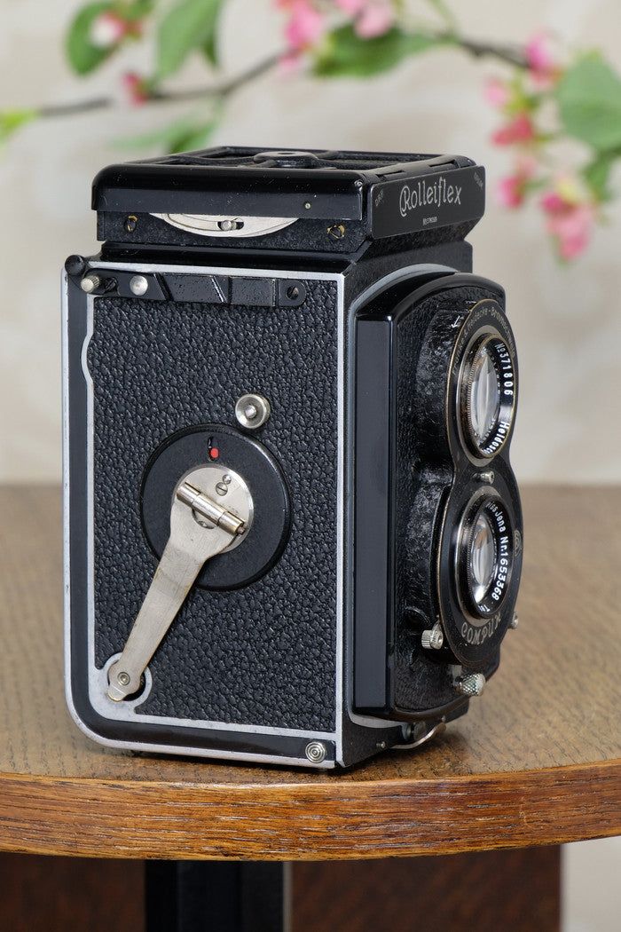 Superb! 1935 Old Standard Rolleiflex, Freshly Serviced, CLA’d - Frank & Heidecke- Petrakla Classic Cameras