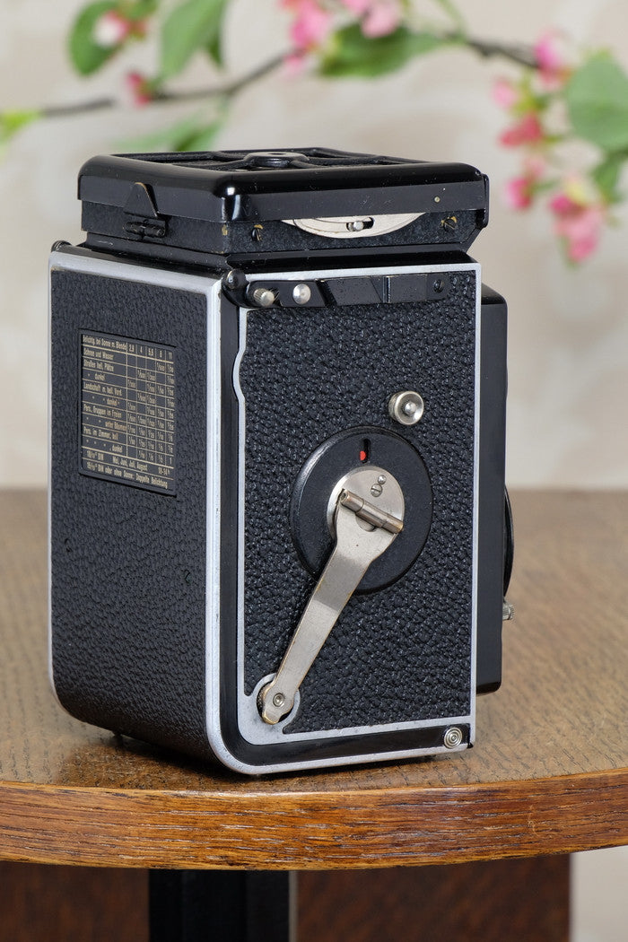 Superb! 1935 Old Standard Rolleiflex, Freshly Serviced, CLA’d - Frank & Heidecke- Petrakla Classic Cameras