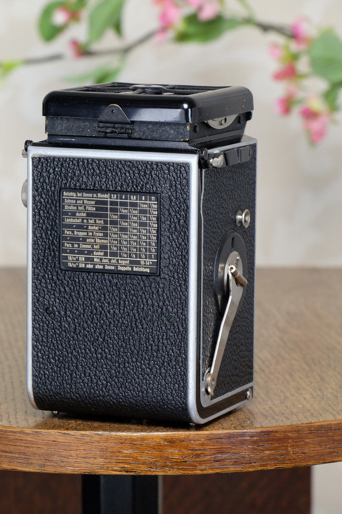 Superb! 1935 Old Standard Rolleiflex, Freshly Serviced, CLA’d - Frank & Heidecke- Petrakla Classic Cameras