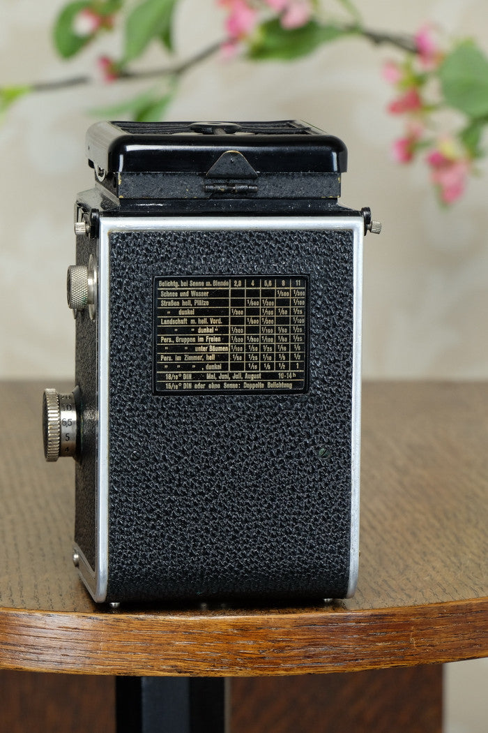 Superb! 1935 Old Standard Rolleiflex, Freshly Serviced, CLA’d - Frank & Heidecke- Petrakla Classic Cameras