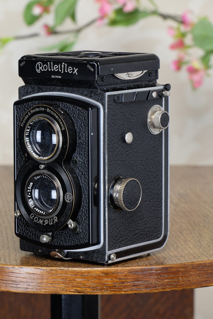 Superb! 1935 Old Standard Rolleiflex, Freshly Serviced, CLA’d - Frank & Heidecke- Petrakla Classic Cameras