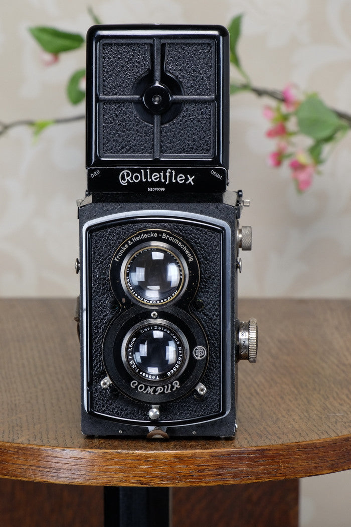 Superb! 1935 Old Standard Rolleiflex, Freshly Serviced, CLA’d - Frank & Heidecke- Petrakla Classic Cameras
