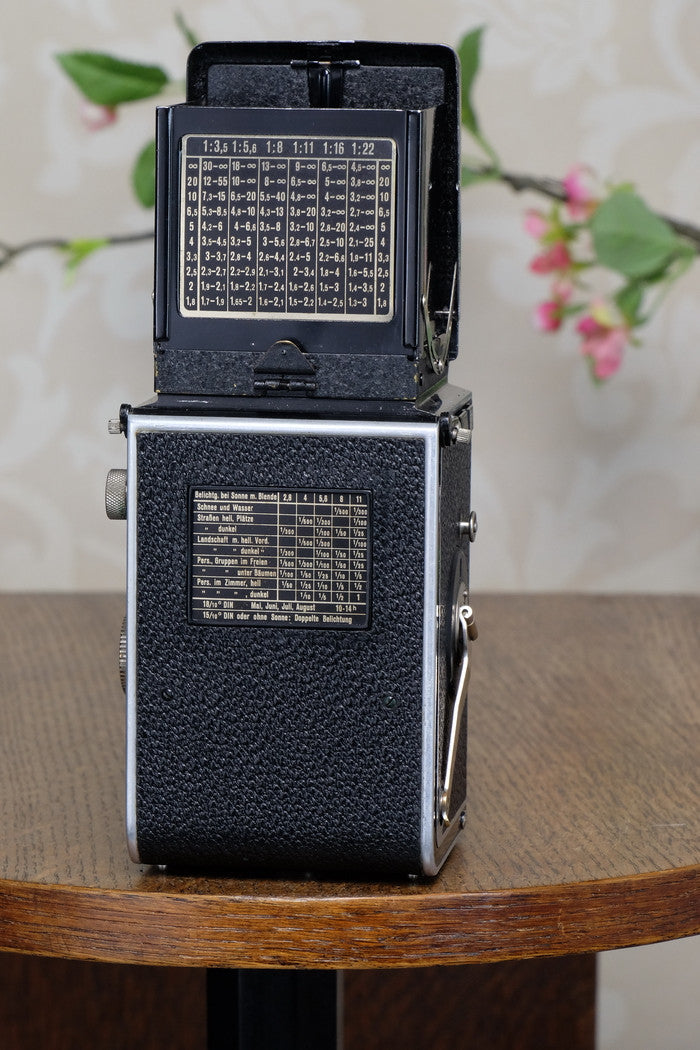 Superb! 1935 Old Standard Rolleiflex, Freshly Serviced, CLA’d - Frank & Heidecke- Petrakla Classic Cameras