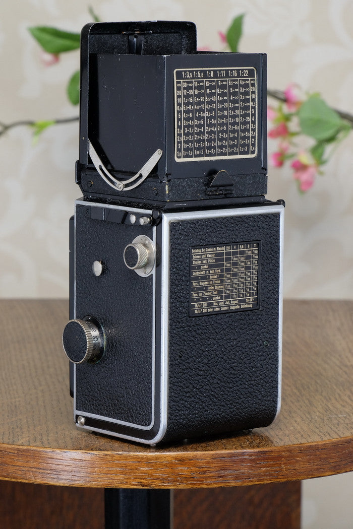 Superb! 1935 Old Standard Rolleiflex, Freshly Serviced, CLA’d - Frank & Heidecke- Petrakla Classic Cameras