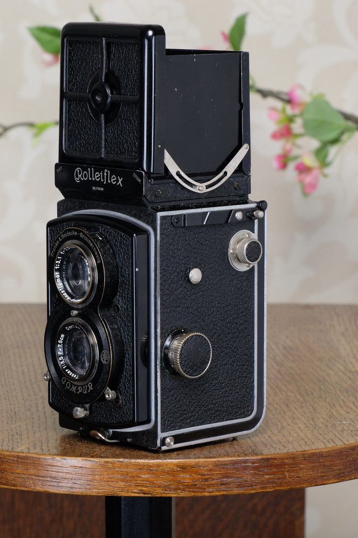 Superb! 1935 Old Standard Rolleiflex, Freshly Serviced, CLA’d - Frank & Heidecke- Petrakla Classic Cameras