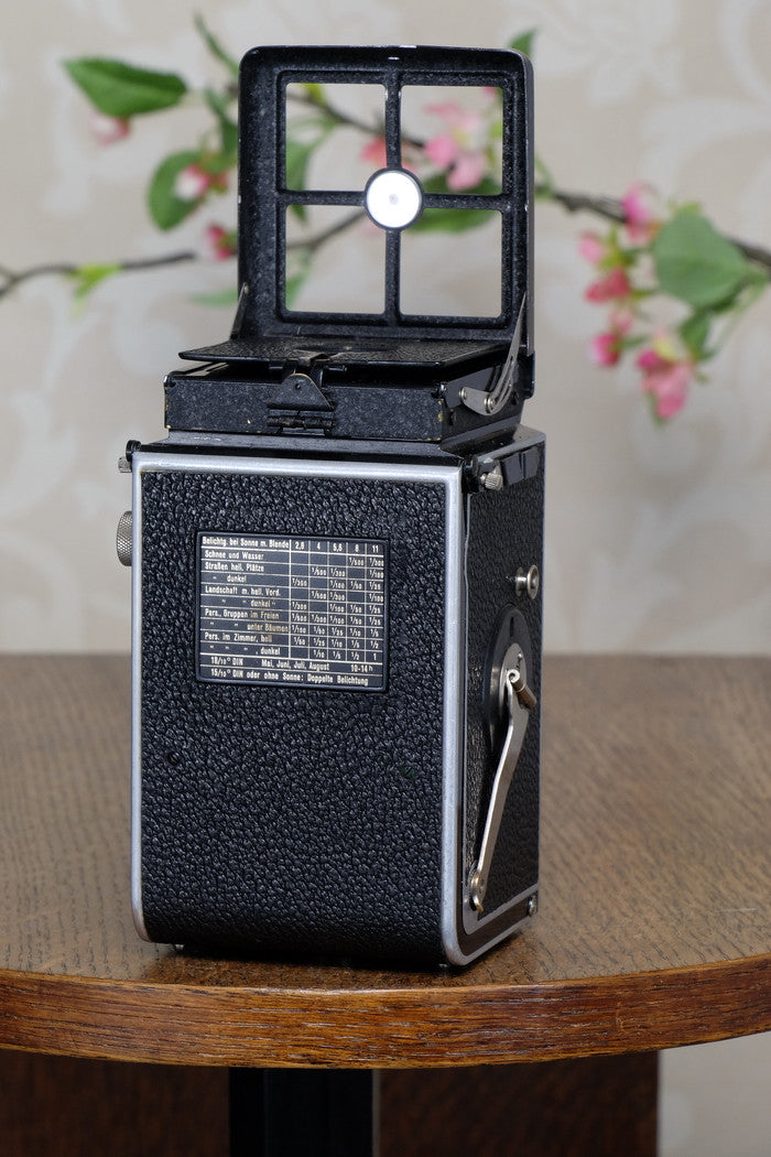 Superb! 1935 Old Standard Rolleiflex, Freshly Serviced, CLA’d - Frank & Heidecke- Petrakla Classic Cameras
