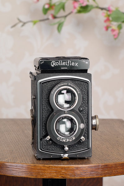 Superb! 1935 Old Standard Rolleiflex, Freshly Serviced, CLA’d - Frank & Heidecke- Petrakla Classic Cameras