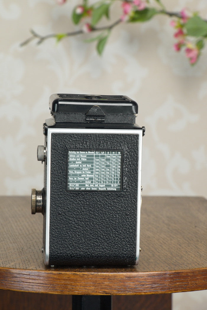 Superb! 1935 Old Standard Rolleiflex, Freshly Serviced, CLA’d - Frank & Heidecke- Petrakla Classic Cameras
