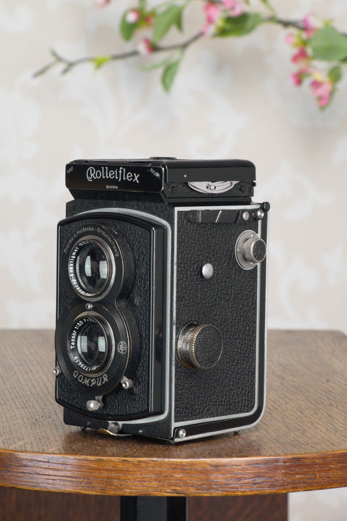 Superb! 1935 Old Standard Rolleiflex, Freshly Serviced, CLA’d - Frank & Heidecke- Petrakla Classic Cameras
