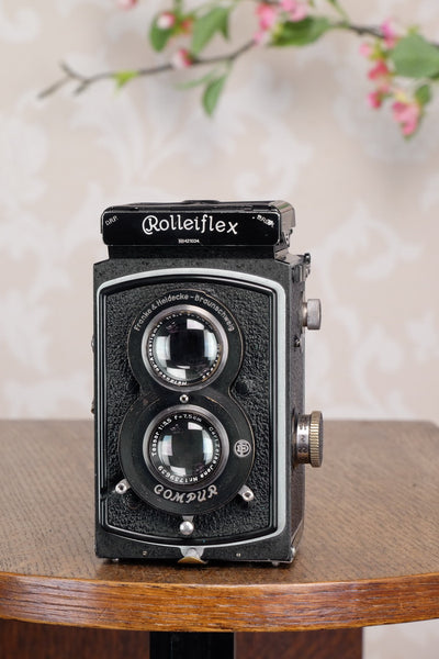 Superb! 1935 Old Standard Rolleiflex, Freshly Serviced, CLA’d - Frank & Heidecke- Petrakla Classic Cameras