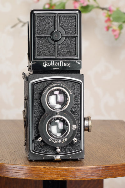 Superb! 1935 Old Standard Rolleiflex, Freshly Serviced, CLA’d - Frank & Heidecke- Petrakla Classic Cameras