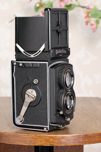 Superb! 1935 Old Standard Rolleiflex, Freshly Serviced, CLA’d - Frank & Heidecke- Petrakla Classic Cameras