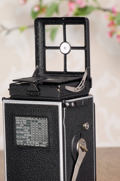 Superb! 1935 Old Standard Rolleiflex, Freshly Serviced, CLA’d - Frank & Heidecke- Petrakla Classic Cameras