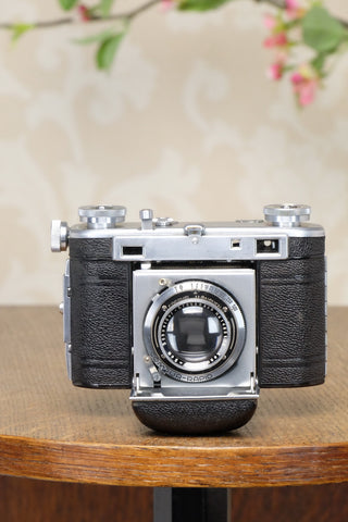 Excellent! 1938 35mm Certo Super Dollina Rangefinder camera, CLA'd, Freshly Serviced! - Certo- Petrakla Classic Cameras