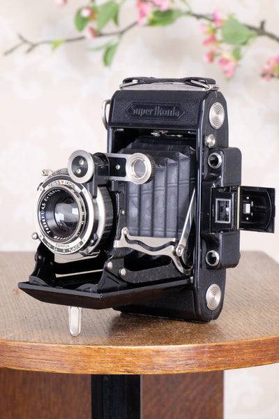 Superb! 1934 Zeiss Ikon Super Ikonta 6x9, Tessar lens, Freshly Serviced - Zeiss-Ikon- Petrakla Classic Cameras