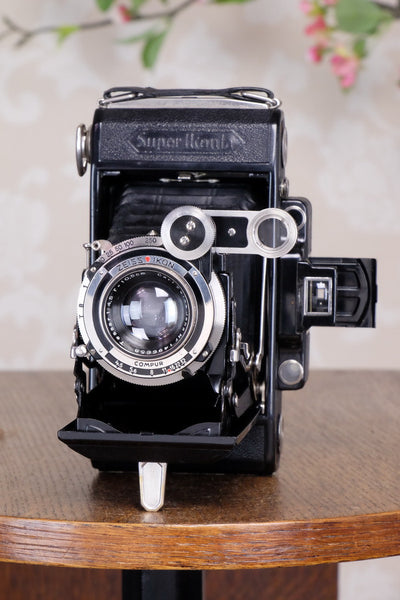 Superb! 1934 Zeiss Ikon Super Ikonta 6x9, Tessar lens, Freshly Serviced - Zeiss-Ikon- Petrakla Classic Cameras
