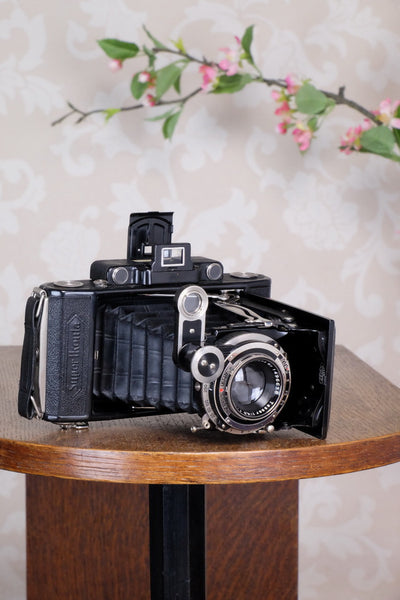 Superb! 1934 Zeiss Ikon Super Ikonta 6x9, Tessar lens, Freshly Serviced - Zeiss-Ikon- Petrakla Classic Cameras