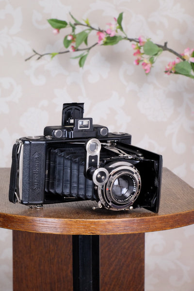 1934 Zeiss Ikon Super Ikonta 6x9, Tessar lens, FRESHLY SERVICED! - Zeiss-Ikon- Petrakla Classic Cameras