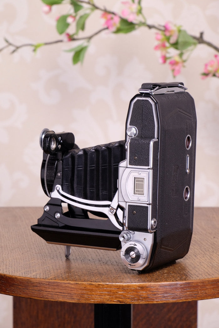 NEAR MINT! 1938 6x9 Super Ikonta with Tessar Lens, FRESHLY SERVICED - Zeiss-Ikon- Petrakla Classic Cameras