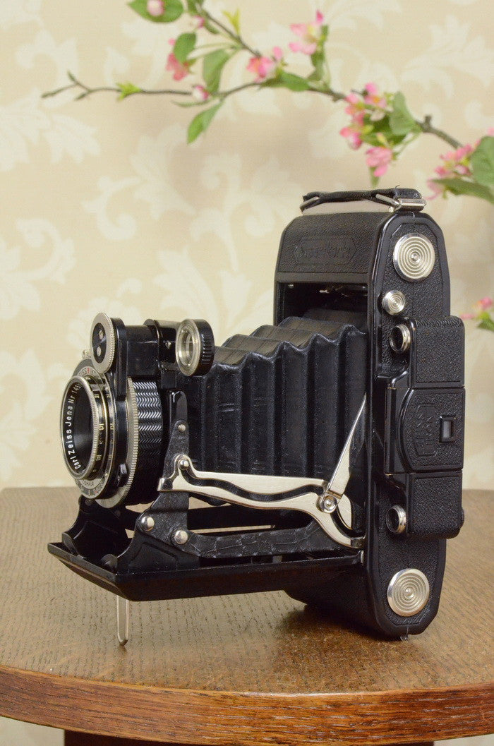 SUPERB! 1934 Zeiss Ikon Super Ikonta 6x9, Tessar lens, Freshly Serviced! - Zeiss-Ikon- Petrakla Classic Cameras