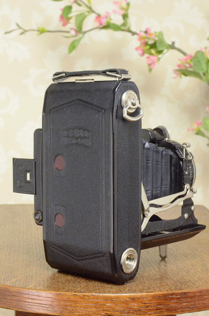 SUPERB! 1934 Zeiss Ikon Super Ikonta 6x9, Tessar lens, Freshly Serviced! - Zeiss-Ikon- Petrakla Classic Cameras