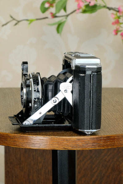 1936 Zeiss Ikon Super Ikonta, Tessar lens, CLA'd, Freshly Serviced! - Zeiss-Ikon- Petrakla Classic Cameras