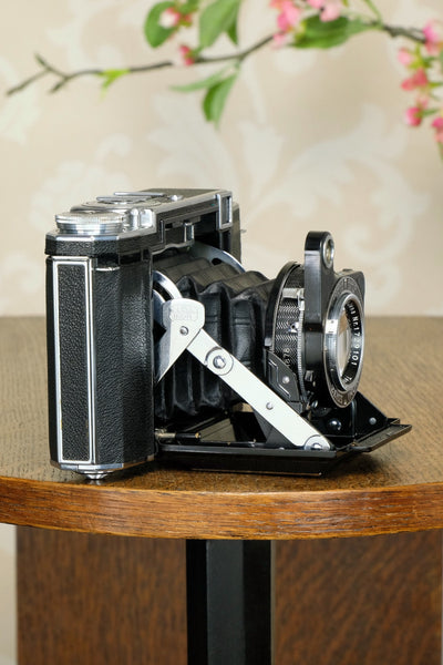 1936 Zeiss Ikon Super Ikonta, Tessar lens, CLA'd, Freshly Serviced! - Zeiss-Ikon- Petrakla Classic Cameras