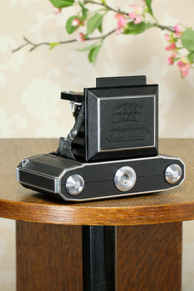 1936 Zeiss Ikon Super Ikonta, Tessar lens, CLA'd, Freshly Serviced! - Zeiss-Ikon- Petrakla Classic Cameras