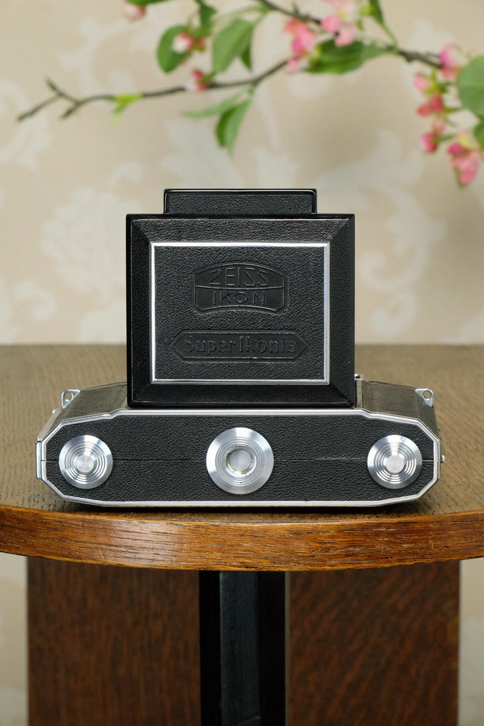 1936 Zeiss Ikon Super Ikonta, Tessar lens, CLA'd, Freshly Serviced! - Zeiss-Ikon- Petrakla Classic Cameras