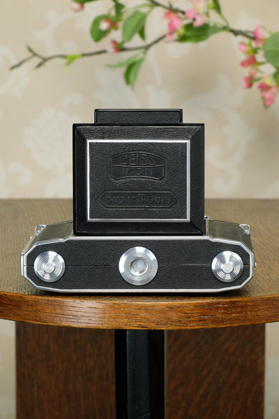1936 Zeiss Ikon Super Ikonta, Tessar lens, CLA'd, Freshly Serviced! - Zeiss-Ikon- Petrakla Classic Cameras