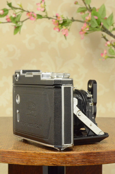 NEAR MINT! 1939 Zeiss Ikon Super Ikonta 6x6, Tessar lens, Freshly Serviced! - Zeiss-Ikon- Petrakla Classic Cameras