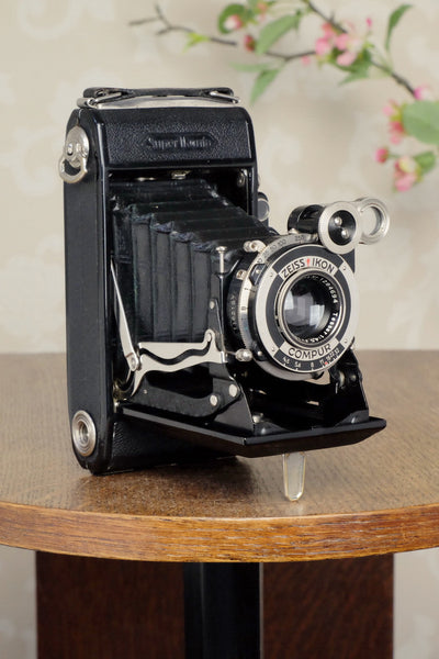 SUPERB! 1933 Zeiss Ikon Super Ikonta 6x9, Tessar lens, FRESHLY SERVICED! - Zeiss-Ikon- Petrakla Classic Cameras