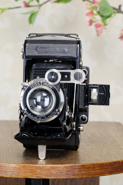 SUPERB! 1936 6x9 Super Ikonta with Tessar Lens, FRESHLY SERVICED - Zeiss-Ikon- Petrakla Classic Cameras