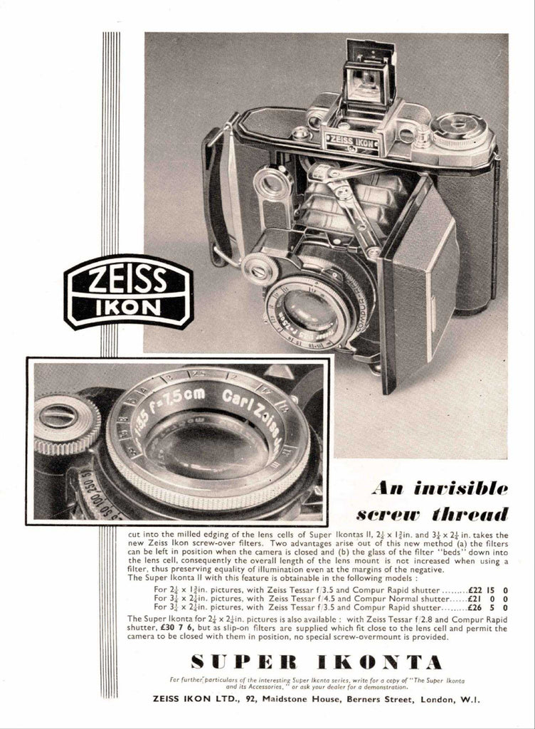 Super Ikonta A Ad (JPG) - Zeiss-Ikon- Petrakla Classic Cameras