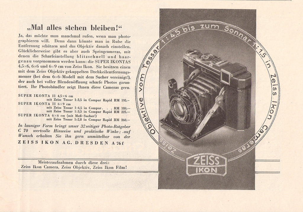 Super Ikonta B Ad (JPG) - Zeiss-Ikon- Petrakla Classic Cameras
