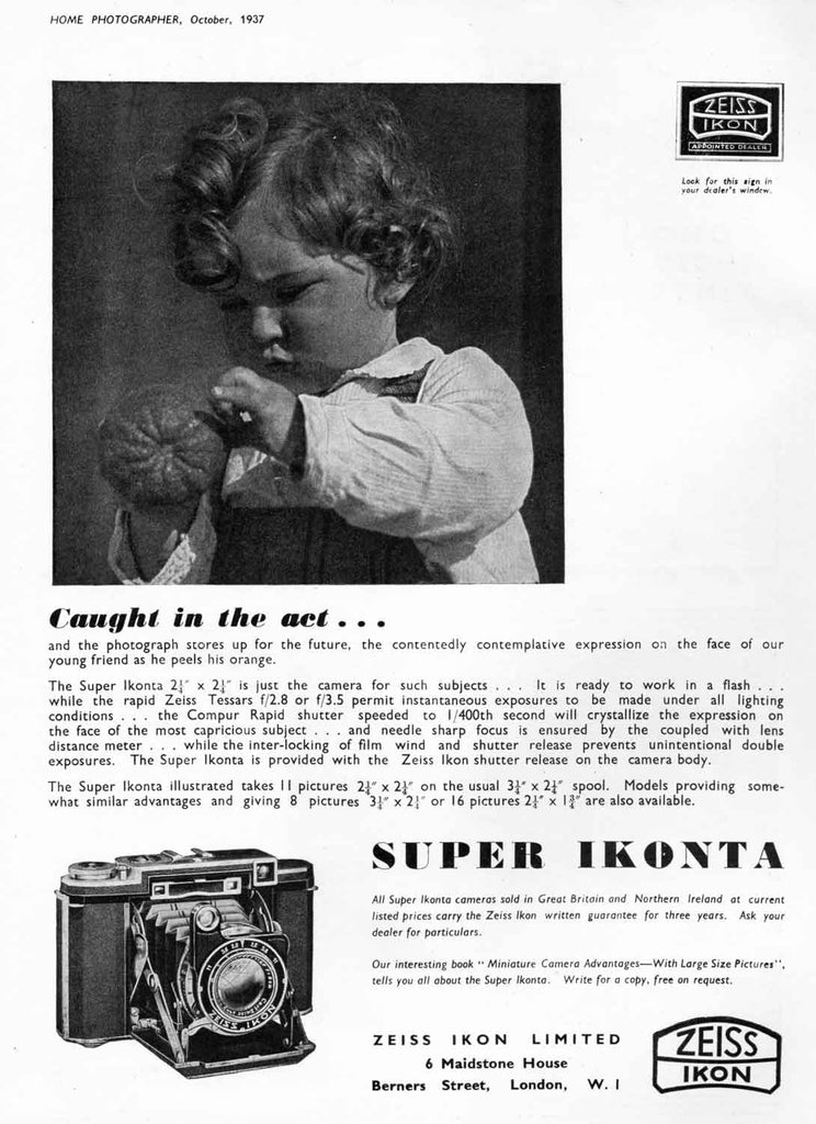 Super Ikonta B Ad (JPG) - Zeiss-Ikon- Petrakla Classic Cameras