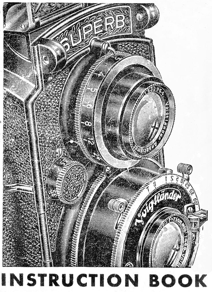 Voigtlander Superb Instruction book, PDF DOWNLOAD! - Voigtlander- Petrakla Classic Cameras