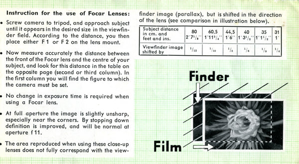 Voigtlander Vitessa, instructions for use. PDF DOWNLOAD! - Voigtlander- Petrakla Classic Cameras