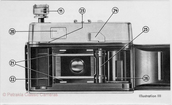 Voigtlander Vito CL CLR, Instructions for use. PDF DOWNLOAD! - Voigtlander- Petrakla Classic Cameras