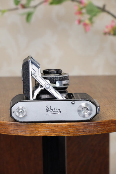 SUPERB!  1938 Welta Welti, 35mm Camera, CLA'd, Freshly Serviced! - Welta- Petrakla Classic Cameras
