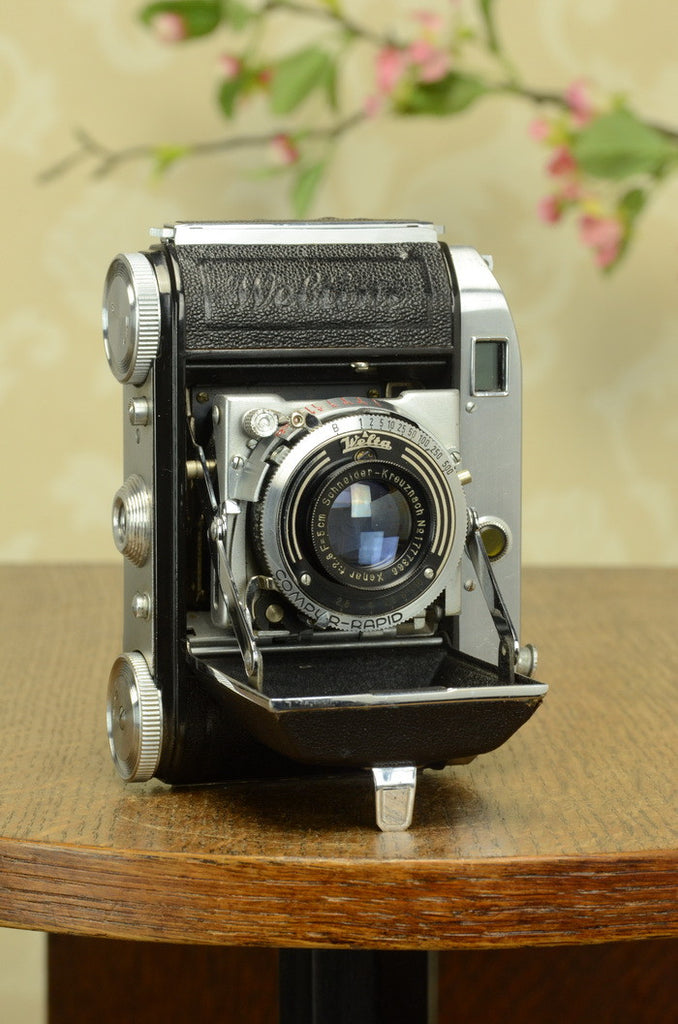SUPERB!  1941 Welta Weltini, 35mm Rangefinder Camera. FRESHLY SERVICED! - Welta- Petrakla Classic Cameras