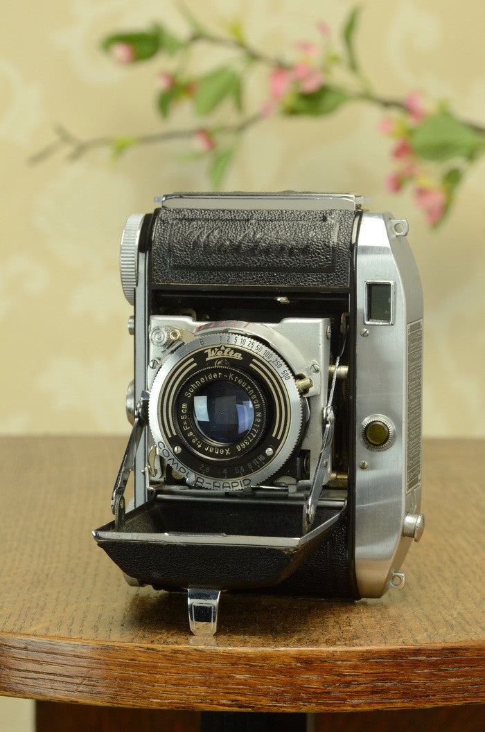SUPERB!  1941 Welta Weltini, 35mm Rangefinder Camera. FRESHLY SERVICED! - Welta- Petrakla Classic Cameras