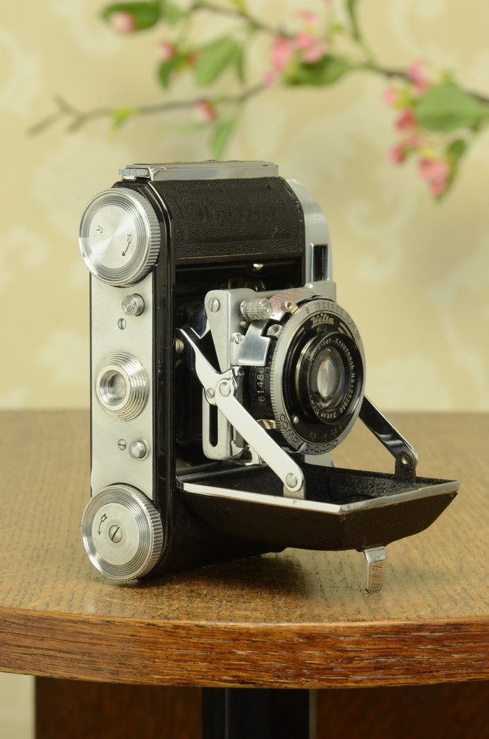 SUPERB!  1941 Welta Weltini, 35mm Rangefinder Camera. FRESHLY SERVICED! - Welta- Petrakla Classic Cameras