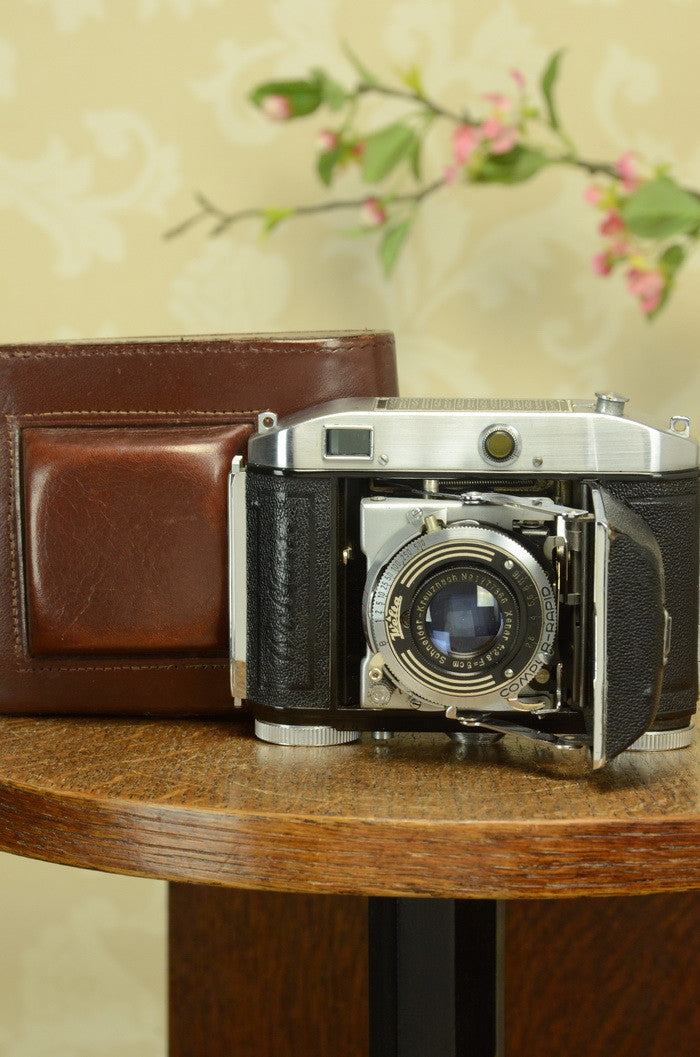 SUPERB!  1941 Welta Weltini, 35mm Rangefinder Camera. FRESHLY SERVICED! - Welta- Petrakla Classic Cameras