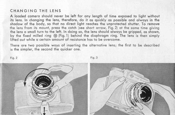 Agfa Ambi Silette, Instructions for use. - Agfa- Petrakla Classic Cameras